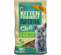 Blazers Kitten Friendly Cat Litter, Beige, 10L