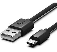 Blazin USB-A to Micro USB Charging Only Cable - USB 2.0 - Universal Compatibility - 2 Feet Long, Black