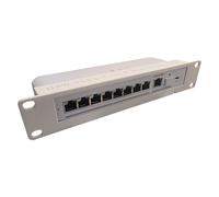 Blazin3D 10-inch Network Rack Mount for Ubiquiti Flex 2.5G POE Switch USW-Flex-2.5G-8-PoE (Black)