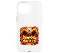 Blazing Eagle Liberty Artwork Case for iPhone 15