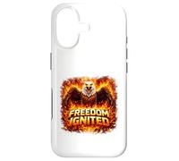 Blazing Eagle Liberty Artwork Case for iPhone 17