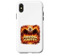 Blazing Eagle Liberty Artwork Case for iPhone X/XS