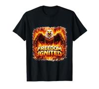 Blazing Eagle Liberty Artwork T-Shirt