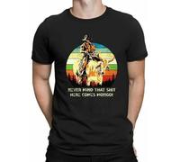 Blazing Saddles Never Mind That ShT Here Comes Mongo Retro Vintage Men's T-Shirt