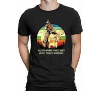 Blazing Saddles Never Mind That ShT Here Comes Mongo Retro Vintage Men's T-Shirt