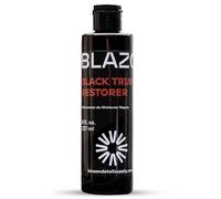 BLAZON Black Trim Restorer - Restore Faded Black Plastic Trim to Like New Condition - UV Ray Shield - Premium Dye-Infused Formula - Covers Scratches & Scuff Marks - Instant Results - Long Lasting