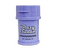 Blazy Susan Mini 4-Piece Herb Saver Grinder (Purple)