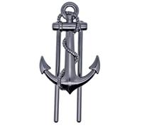 BLBMH Creative Anchor Bookmark for Reading Hands Free Metal Book Page Holder for Students Teachers Men Teens Christmas Birthday Graduation Gifts- AB