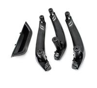 BLBNEZBZTY Car Interior Door Handle Cover Panel Replacement for BMW X3 X4 F25 F26 2010-2016 4PCS Set LHD RHD Interior Door Handle Covers( Lhd Carbon Fiber)