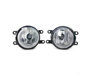 BLBNEZBZTY Fog Light Grille Compatible with Toyota For RAV 4 2009-2013 Front Bumper Daytime Running Lamp Frame Cover Fog lamp surround trim
