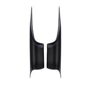 BLBNEZBZTY for BMW for 7 for Series F01 2008-2015 Front Rear Left Right Carbon Fiber Interior Door Handle Interior Door Handle Covers(Front Pair Black)