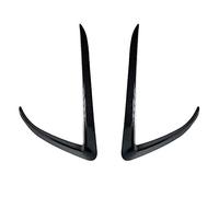 BLBNEZBZTY For Tesla For Model 3 Y 2017 2018 2019 2020 2021 Front Bumper Cover ABS Lamp Trim Carbon Fiber tail lights(M3 Gloss Black)