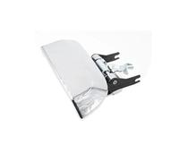 BLBNEZBZTY Right Handle Outer Door Handle for Nissan for Pathfinder R51 2005-2013 Left/Right Rear Black/Chrome Car Exterior( Silver Left)