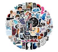 BLCAFEE Life is Strange 65pcs Grey Vinyl Stickers, Waterproof for Indoor Decoration, Birthday Party Supplies, Personalizing Objects