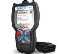 BLCKTEC 420 Bluetooth OBD2 Scanner Diagnostic Tool - Vehicle Code Reader for Car - Clears Check Engine Light - Comes with Premium OBD App On IOS & Android - Works For All Cars 1996 & Newer
