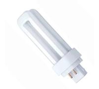 2x 10 watt CFL 4 pin Energy Saving Lamp 10W Cool White 840 G24q-1 Double turn BELL