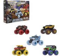 BLDR Monster Jam™ Mini Truck Building Set Multipack - Includes 5 Trucks
