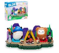 BLDR Squishmallows 246-piece Camping Adventure Building Set 0050 - Includes Squishmallows Buildable Figures Cam and Benny Ages 8+