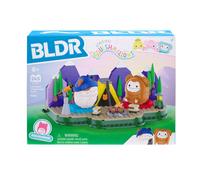 BLDR Squishmallows 246-piece Camping Adventure Building Set 0050 - Includes Squishmallows Buildable Figures Cam and Benny