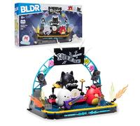 BLDR Squishmallows 375-piece Squish Tour Concert Building Set 0051 - Includes Squishmallows Buildable Figures Emily, Gordon, and Jarik