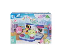BLDR Squishmallows Frozen Yoghurt Fun Building Set - Andreina the Butterfly + Mipsy the Axolotl Buildable Figures - Squishmallows Fans 8+, 0096