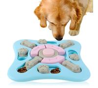 Bldrwer Dog Mind Activation Games, Interactive Dog Games, Interactive Dog Toy for Dogs, Slow Eating, Exercise Your Sense of Smell, for Small, Medium and Large Dogs (Blue)