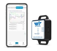 [BLE Vibration Sensor] WTVB01-BT50 Smart Vibration Module, 3-axis Vibration (Frequency+Displacement+Speed+Angle) Detector, Wireless Shock Motor Monitor