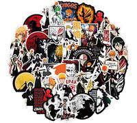 BLEACH 50 Pcs Japanese Anime Stickers DIY Waterproof Phone Car Skateboard Laptop Luggage Notebook Graffiti Sticker Kid Toy