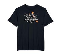 Bleach Follow Your Instincts Anime T-Shirt, Men's Big and Tall, Black, 5X Tall