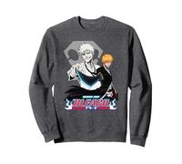 Bleach Hollow Ichigo with Sword Anime Sweatshirt, Adult Unisex, Dark Heather Grey, Small