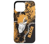 BLEACH Ichigo Hollow Mask Splatter Graffiti Anime Case for iPhone 16 Pro Max