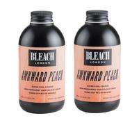 BLEACH LONDON Awkward Peach Semi-Permanent Hair Colour Cream (2 Pack) - Pastel Peachy Gold, Vegan, Cruelty Free, Temporary Hair Dye, 150 ml x 2