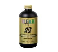 BLEACH LONDON Beer Shampoo - Follicle Fortifying Vitamins, Beer Yeast Proteins, Nutrient Rich, Vegan Cruelty Free, For Healthy Hair & Scalp, 250 ml