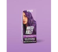 BLEACH LONDON Bruised Violet Color - Semi-Permanent Hair Color, Deep Dramatic Purple, Vegan, Cruelty Free, Temporary Hair Color Cream, 150ml