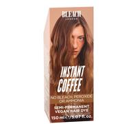 Bleach London Instant Coffee Colour - Light Soft Brown Hair Dye for Blonde Hair - Vegan & PETA-Approved Semi-Permanent Direct Dye - 150 ml