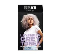 Bleach London Toner Kit semi-permanent hair colour for blonde hair shade Lavender Grey 1 pc