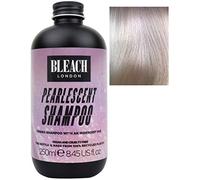 Bleach London Pearlescent Shampoo - Vegan & PETA-Approved, Iridescent Purple Toning Shampoo, for Blonde Hair, Colour Depositing, Fights Brassiness, achieve a bright Blonde - Paraben Free - (250 ml)