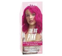 Bleach London The Big Pink Colour - Hot Vibrant Pink Hair Dye - Vegan & PETA-Approved Semi-Permanent Direct Dye- 150 ml