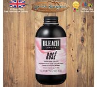 Bleach London Vegan Friendly & Cruelty Free Semi Permanent Hair Dye - Rose 150ml