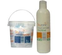 Bleach & Peroxide Set Includes 1 Cream Peroxide 9% - 30 Vol 250ml & 1 Trulites Rapid Blue Powder Bleach 500g