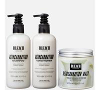 Bleach Reincarnation Shampoo and Conditioner 300ml Bundle with 500ml Reincarnation Mask