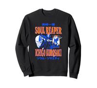 Bleach Soul Reaper Ichigo Two Tone Retro Collage Anime Sweatshirt