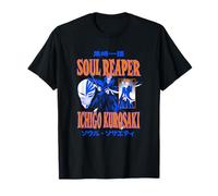 Bleach Soul Reaper Ichigo Two Tone Retro Collage Anime T-Shirt