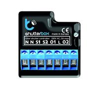 Blebox Shutterbox 2.0 Blind Box Home Wireless Display Unit for Wireless Control Electric Blinds, Awnings, Projection Screens with Smart Phones and Tablets, from All Over The World.