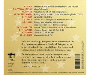 BLECHBLÄSERENSEMBLE - EUROPA CANTAT EUROPÄISCHE WEIHNACHTSLIEDER CD NEW