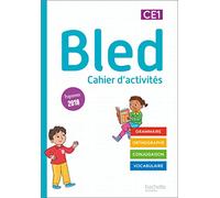 Bled CE1 - Cahier de l'élève - Edition 2022: Cahier d'activités