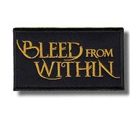 Bleed from Within Patch Badge Embroidered Iron on Applique