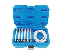 - Bleed Key Set - 7-Piece 7-12mm Exhaust Tool Set, Car Repair Tool, Simplifies Bleeding with Storage Case, Portable Mechanical Tool for Technicians and