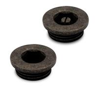 Bleed Valve & Blanking Plug Set For Radiators & Towel Rails - Pewter
