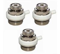 Bleeding Radiator Valve, 1/2" Thread Automatic Air Vent Auto Cut-off Self Bleed Radiator Valve 1/2/3/5 Pcs 27 x 26 x 26mm(3pcs)